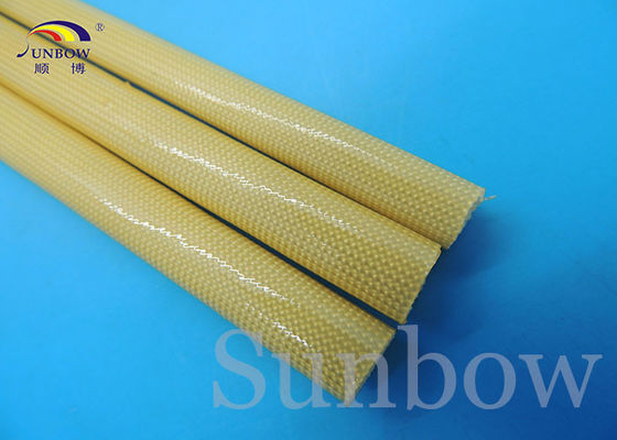 Çin heat resistance and good electrical performance ployurethane fiberglass(PU fiberglasssleeve） Tedarikçi