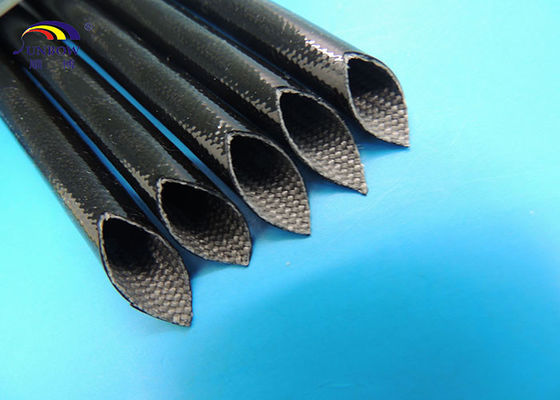 Çin Fibre Glass Products Silicone Rubber Fiberglass Sleeving for Cable Line Protecting Tedarikçi