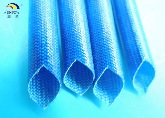 Çin High Performance Flexible Acrylic Coated Fiberglass Sleeving / Braided Fiber-Glass Sleeve Tedarikçi