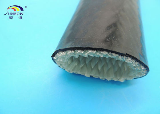 Çin 260℃ High Temperature Fireproof Heat Insulation Sleeving with Fiberglass Material Tedarikçi