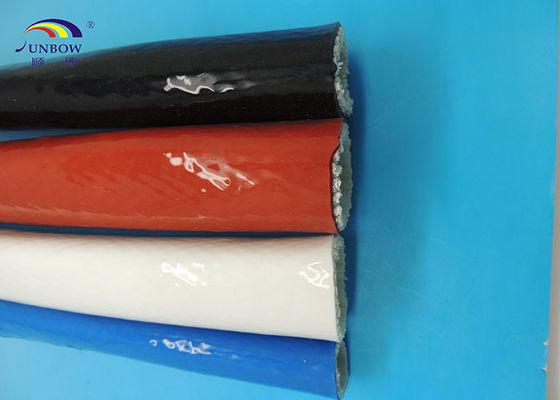 Çin Flexible High Temperature Resistant Silicone Fiberglass Sleeves Professional Manufacturer Tedarikçi