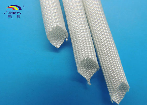Çin Heat-treated Sleeves High Voltage and Temperature Protection Fiberglass Insulation Sleeving Tedarikçi