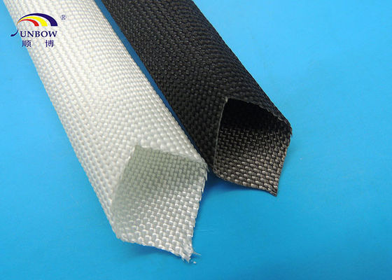 Çin Customized High Temperature Fiberglass Braided Insulation Sleeve Flame Retardant Tedarikçi