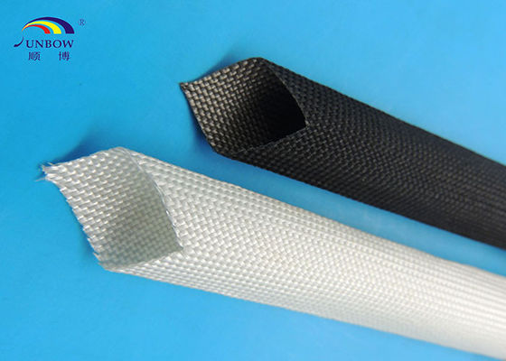 Çin High Temperature Resistant Thermal Wire Sleeve with Non-alkali Fiberglass Braiding Tedarikçi