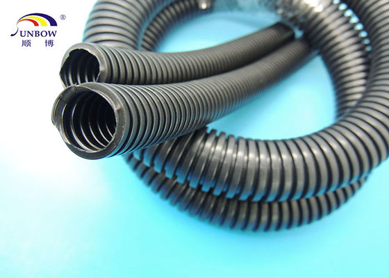 Çin Non-flammable Seal type Corrugated Pipes / Hoses for Wire Harness and Cable Protection Tedarikçi