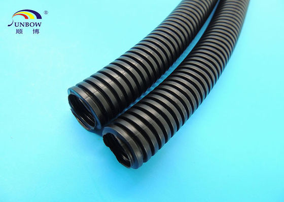 Çin PA PP PE Plastic Soft Corrugated Hose / Pipes / Tubing for Electrical Wire Tedarikçi