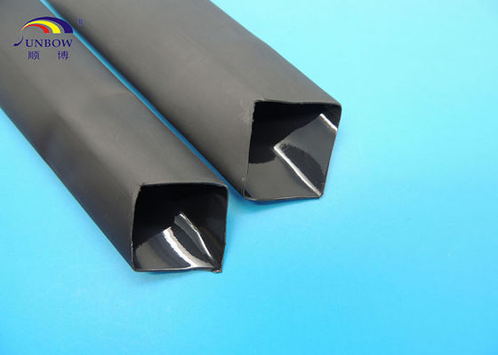 Çin Waterproof Polyolefin Heat Shrink Tubing / Heat Resistant Shrink Sleeves Corrosion Resistance Tedarikçi