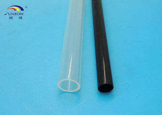 Çin Flexible Clear Plastic Tubing  PVDF Heat Shrinkable Tube / Pipes / Sleeving 175°C Tedarikçi