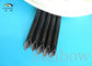 4.0KV 10mm Black Resin Silicone Coated Fiberglass Sleeve For Wire Insulation Tedarikçi