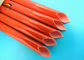 Insulators Braided Fiberglass Electrical Cable Sleeving Insulating Material Red or Custom Tedarikçi