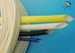 Insulation Acrylic Fiberglass Sleeving / Fiber Glass Wire Sleeve for Electrical Lamp Tedarikçi