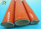 Silicone Coated Fireproof Sleeve Heat Resistant  for Hose Assemblies and Cables Tedarikçi