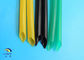 Anti-Corrosion Silicone Rubber Hose / FlexibleRubber Tubing White Green Yellow Tedarikçi