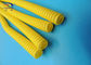 Flexible plastic corrugated tube , Open type corrugated plastic pipes multi color Tedarikçi