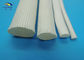 White Uncoated Flexible High Temperature Fiberglass Sleeving for Cables 400℃ Tedarikçi
