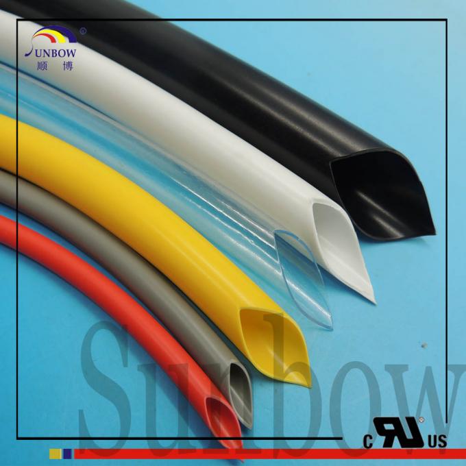 kablo demetleri 600V için alev geciktirici net yumuşak PVC boru
