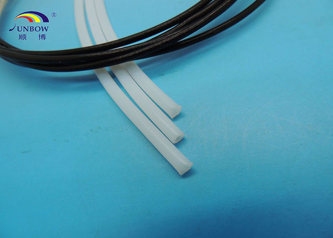 White or Black PTFE Hose / Tubing / Sleeving for Electric Products -80ºC ～ 260ºC