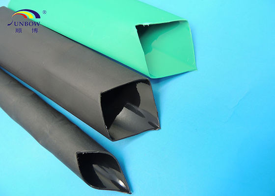 Çin Flame-retardant heavy wall polyolefin heat shrinable tube with / without adhesive with ratio 3:1 for electronics Tedarikçi