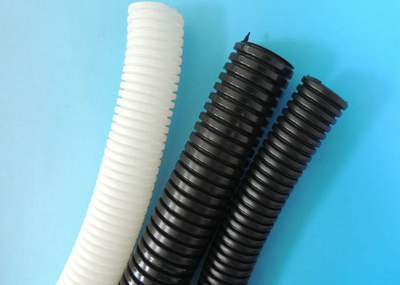 Çin Flexible White Black Seal Type Corrugated Pipes with PE PP PA Fire and Acid Resistance Tedarikçi