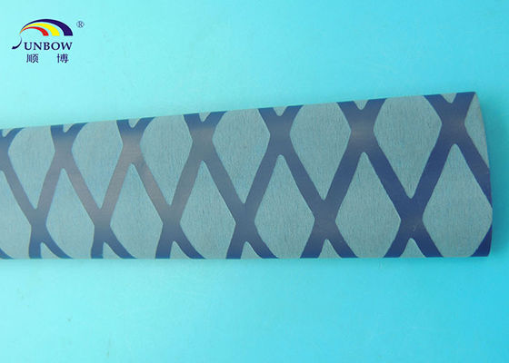 Çin Abrasion resistant nonslip cross-lined polyolefin heat shrinable tube with ratio 1.8:1 for golf grip Tedarikçi