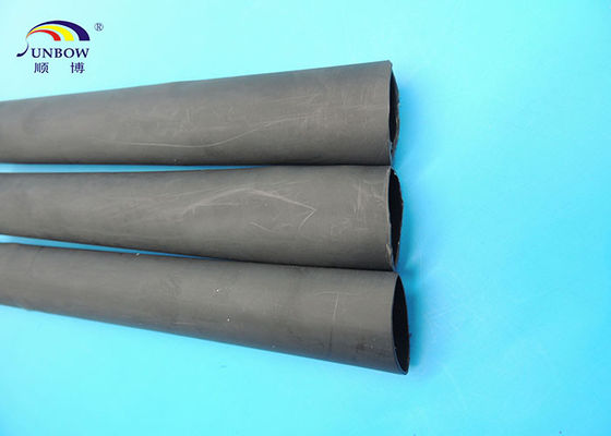 Çin Halogen free medium wall polyolefin heat shrinable tube with / without adhesive with shrink ratio 3:1 for automobiles Tedarikçi