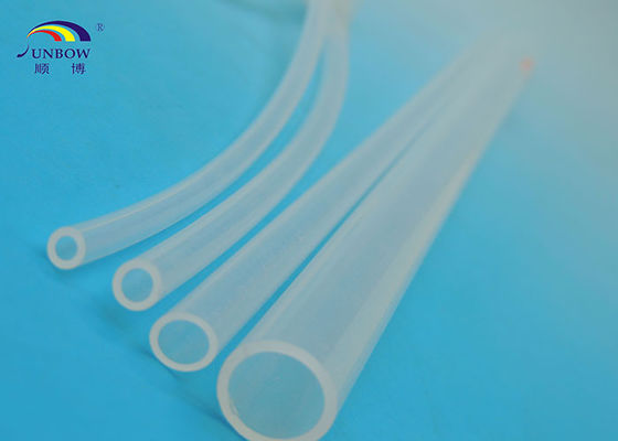 Çin Transparent FEP Tube Clear Plastic Tubing Smooth and Self lubricating Tedarikçi