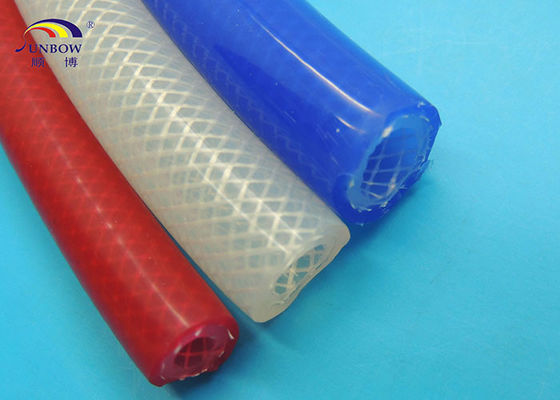 Çin Silicone Reinforced Braided Fiberglass Sleeve for Food and Beverage Thermal Protection Tedarikçi