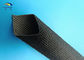 400 ℃ Flexible Black or White High Temperature Fiberglass Sleeving for Cables Tedarikçi