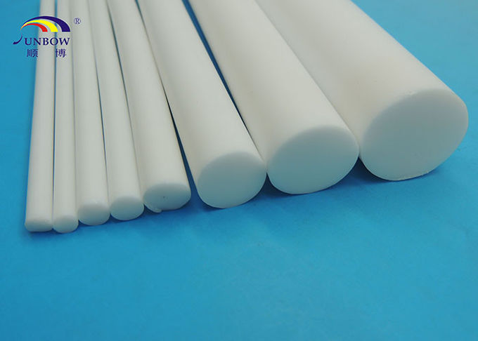 Customized Moulded Dielectric PTFE Products Teflon Rod with ISO9001 Certification
